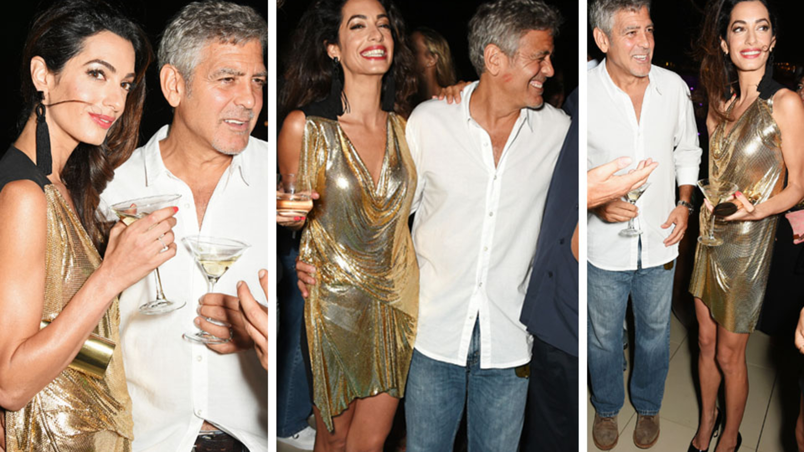 So heiß ist Amal Clooneys Party Look