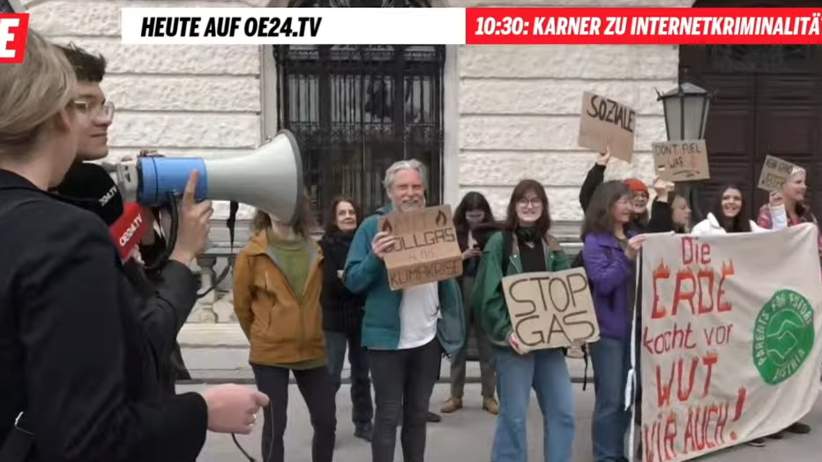 Klima Aktivisten Protestieren Vor Klima Gipfel Oe At