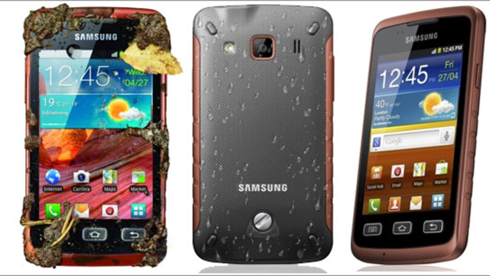 Samsung Bringt Outdoor Handy Galaxy Xcover S5690 Oe24 At