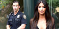 Polizist checkt Kim Kardashians Po ab