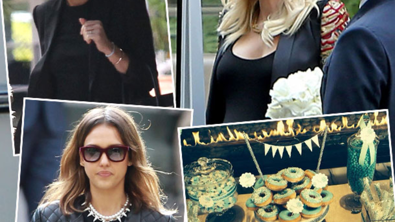 Paltrow, Alba & Co. bei Gwens Baby-Party