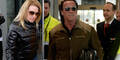 Arnold Schwarzenegger am Weg nach Kitzbühel