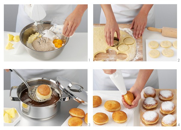 Kochschule-Krapfen