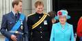 Prinz William, Prinz Harry, Queen Elizabeth