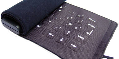Drahtlose Stoff-Tastatur für Handhelds und Handys