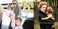 Nicole Kidman mit Tochter Faith am Cover von Harper's Bazaar