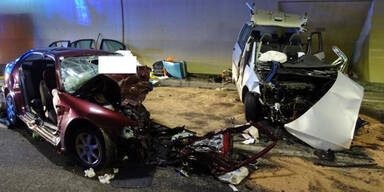 Zwei Tote bei Horror-Crash im Gleinalmtunnel