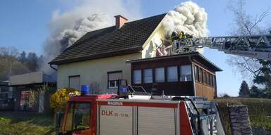 Wohnhausbrand Vasoldberg