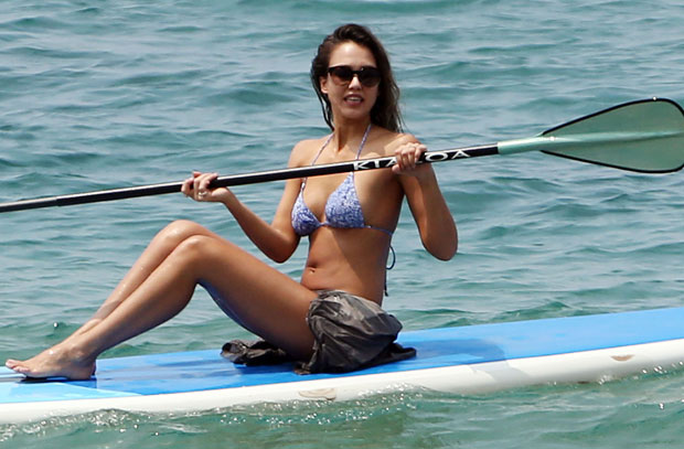 Jessica Alba: So sexy am Strand