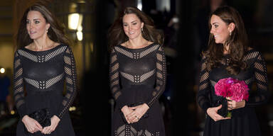 Kate strahlt in 753-Euro-Kleid