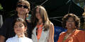 Prince, Blanket & Paris Jackson mit ihrer Großmutter Katherine