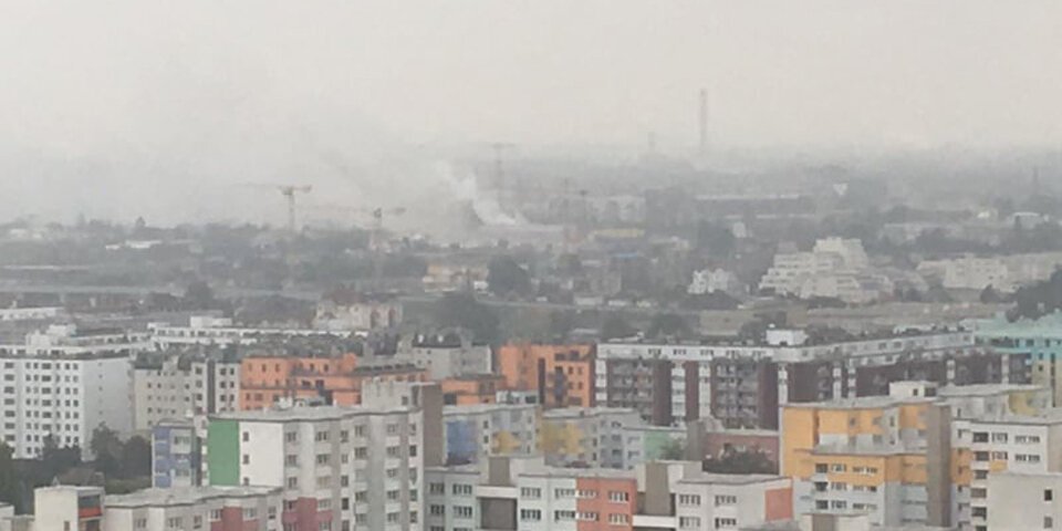 Alarmstufe 2! Großeinsatz bei Brand in Wien-Donaustadt