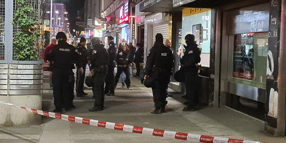 Polizei-Großeinsatz in Wien-Favoriten