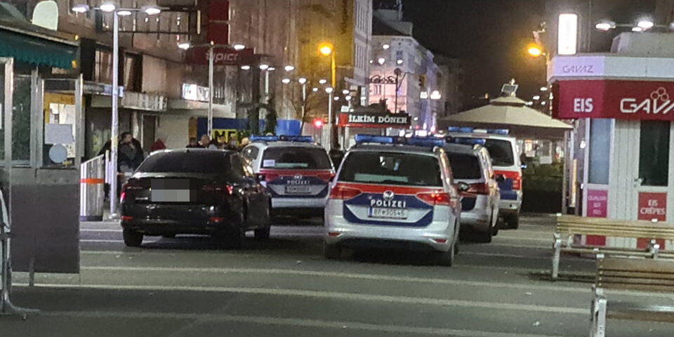 Polizei-Großeinsatz in Wien-Favoriten
