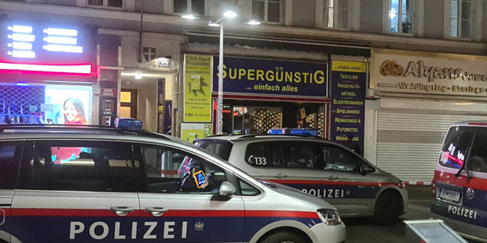 Polizei-Großeinsatz in Wien-Favoriten