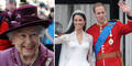 Prinz William & Kate; Queen Elizabeth
