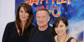 Robin Williams mit Ehefrau Susan & Tochter Zelda