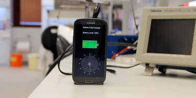 Galaxy S4 in 30 Sekunden geladen