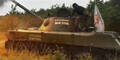 Ukraine sprengt Russen-Panzer in die Luft