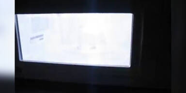 UFO-Licht aus Mikrowelle