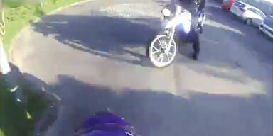 Mopedfahrer flieht vor Polizei