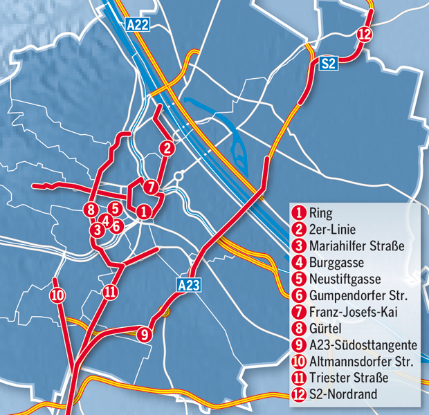 Adventstart: Asyl-Demo und Busse legen Wien lahm