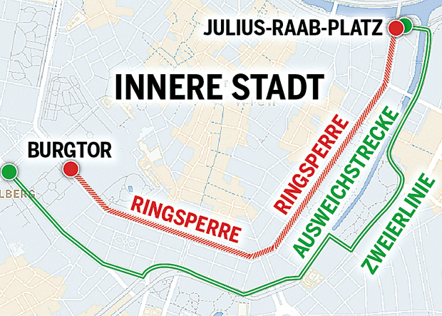 Wien droht gewaltiges Stauchaos