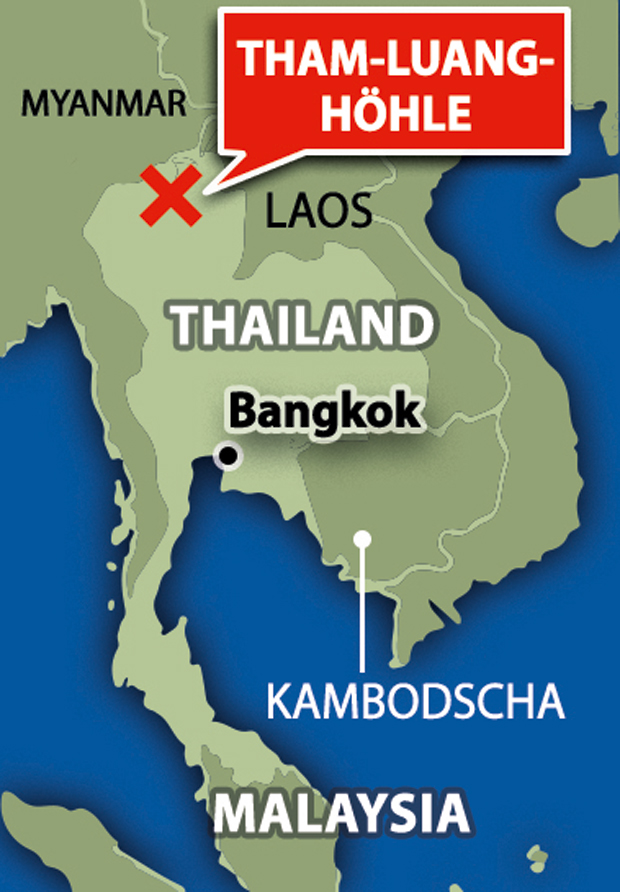 Tham Luang Höhle Thailand