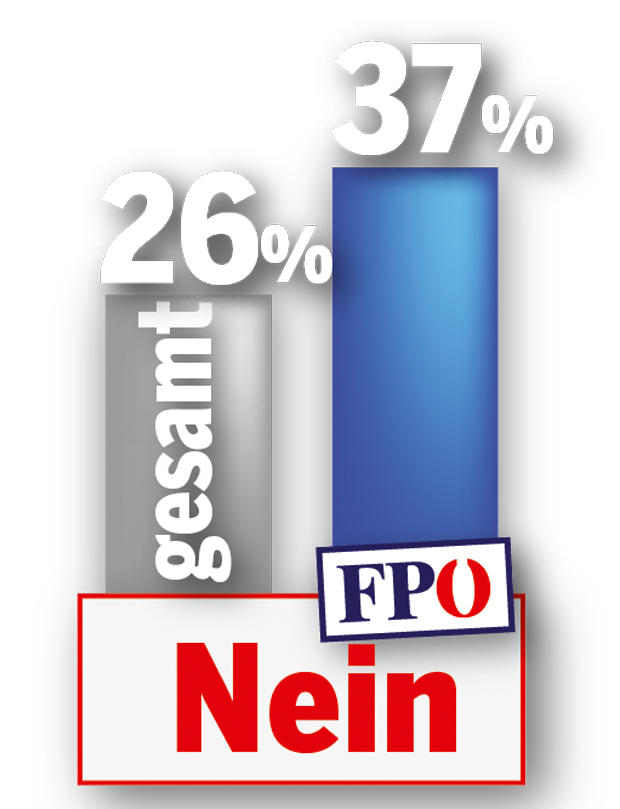 Umfrage: 74 % für Homo-Ehe