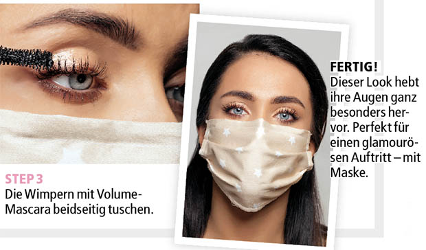 Make-up: Styling mit Maske