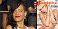 Rihanna nackt am Cover von Esquire