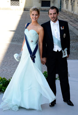 Prinz Nikolaos von Griechenland und seine Frau Tatiana