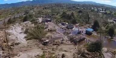 Heftige Zerstörungen auf Vanuatu