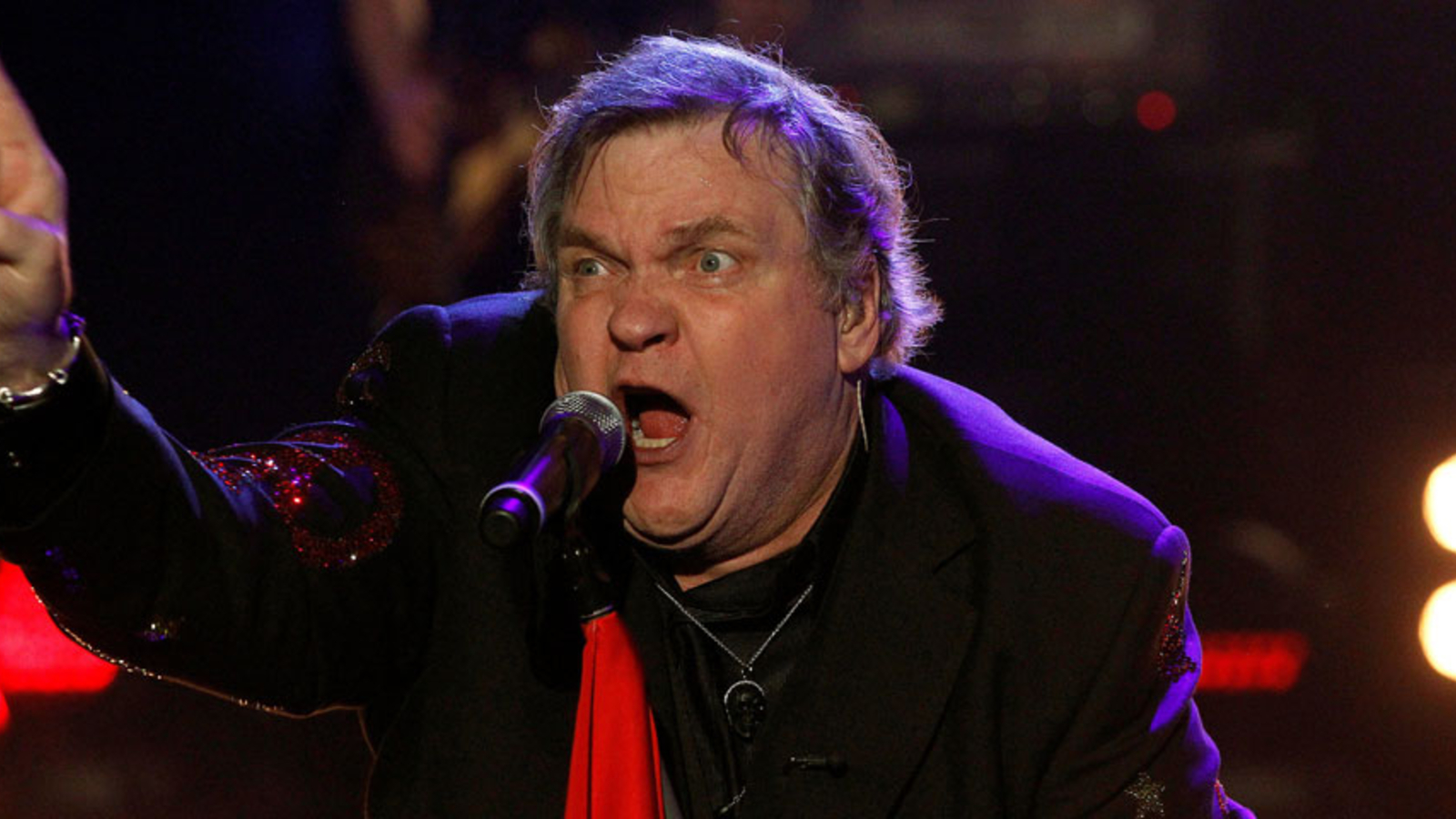 Meat Loaf Zusammenbruch auf Bühne