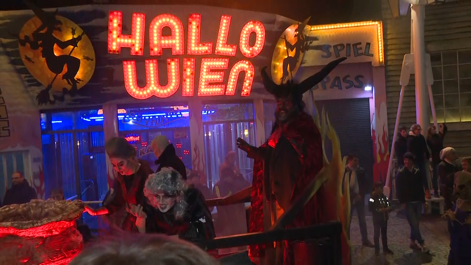 Die HalloweenParade im Wiener Prater