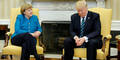 Donald Trump war beim Treffen mit Merkel doppelt respektlos