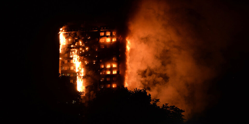 London Hochhausbrand Grenfell