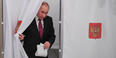 Putin Stimmabgabe