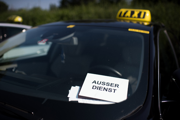 Taxler-Demo legte wieder Wien lahm