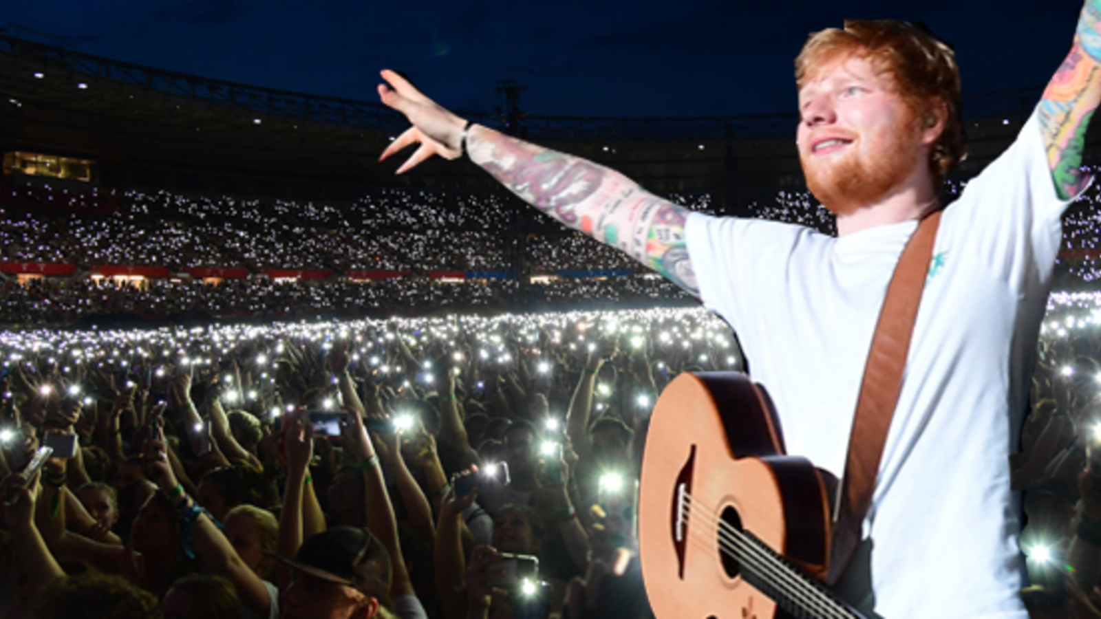 Tausende rocken in Wien mit Ed Sheeran oe24.at