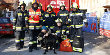 Feuerwehr rettete Hund aus Brunnenschacht