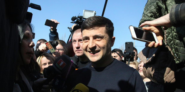 Komiker Selenskyi ist Ukraine-Präsident: Das sagt Kurz