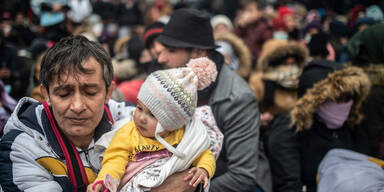 Flüchtlinge Türkei Griechenland Edirne