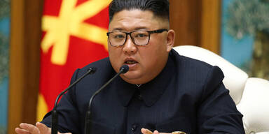 Kim jong-un bei pressekonferenz