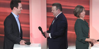 Christoph Wiederkehr (NEOS), Michael Ludwig (SPÖ) und Birgit Hebein (Grüne)