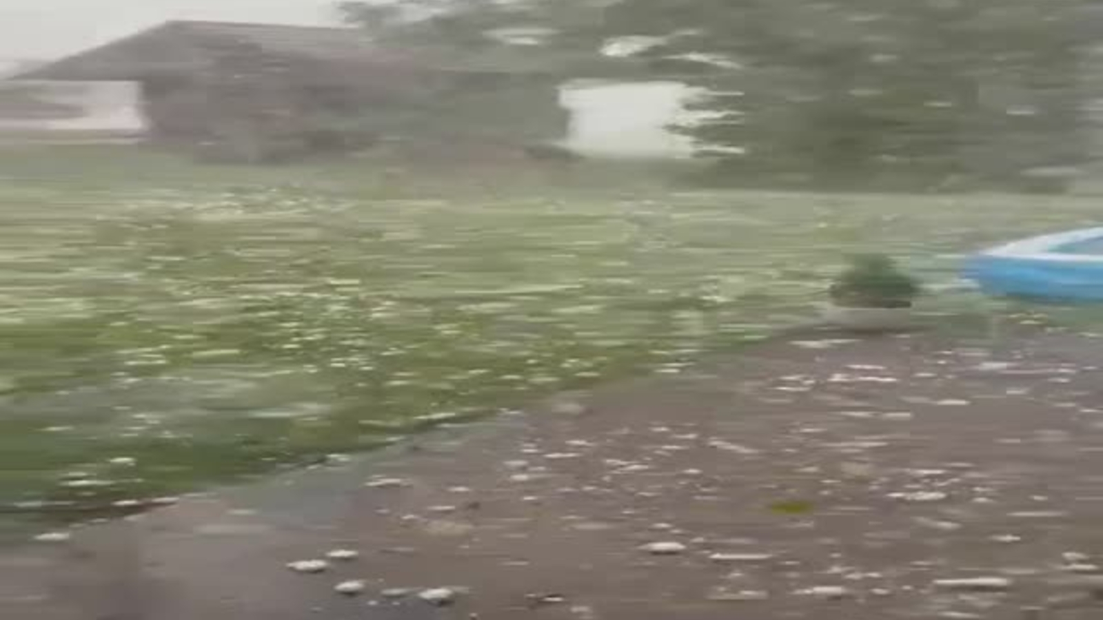 Video zeigt HagelUnwetter in Öberösterreich