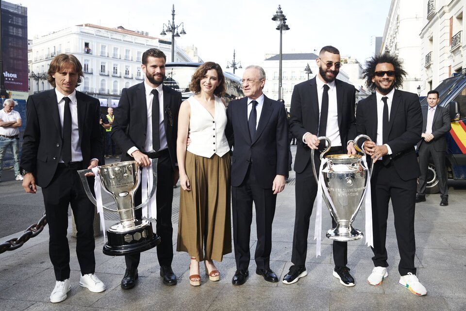 Real Madrid Siegesfeier