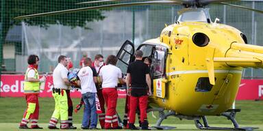 Salzburg-Testspiel nach Zuschauer-Unfall abgebrochen