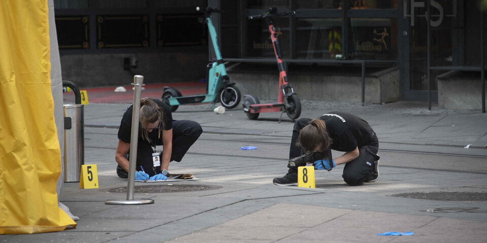 Oslo Schießerei Tatort