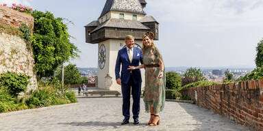Niederländisches Königspaar beendete Staatsbesuch in Graz